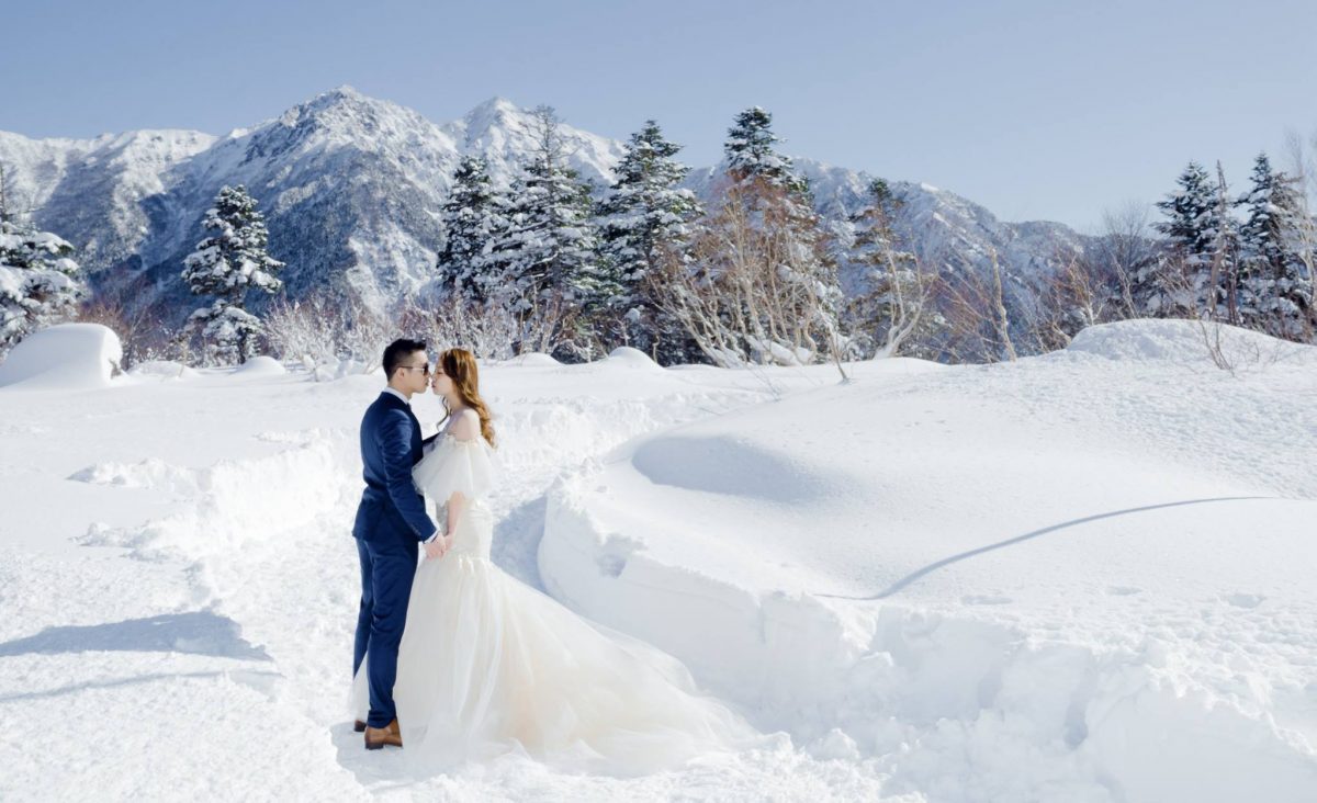 海外婚紗、黑部立山、雪景